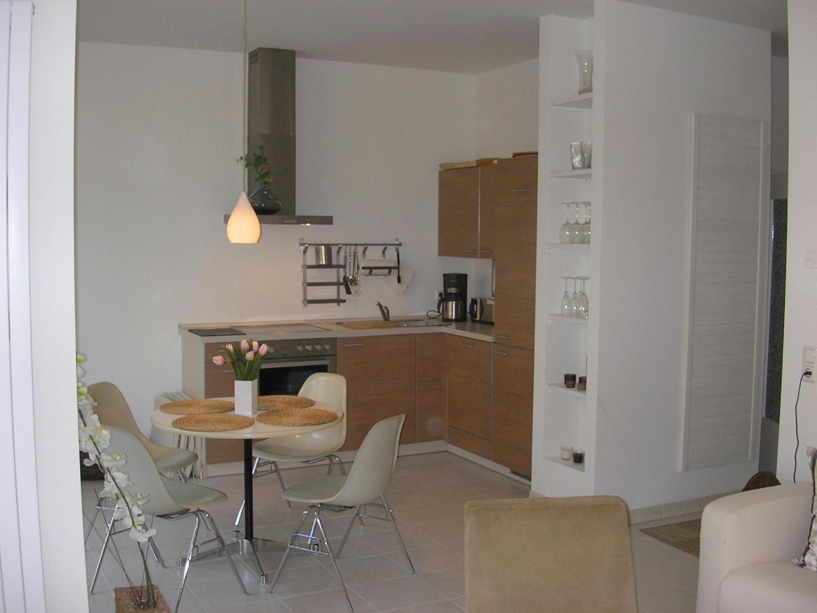 Modernes Appartment, 3 Gehminuten Zum Strand, Pool+Sauna 젤핀 외부 사진